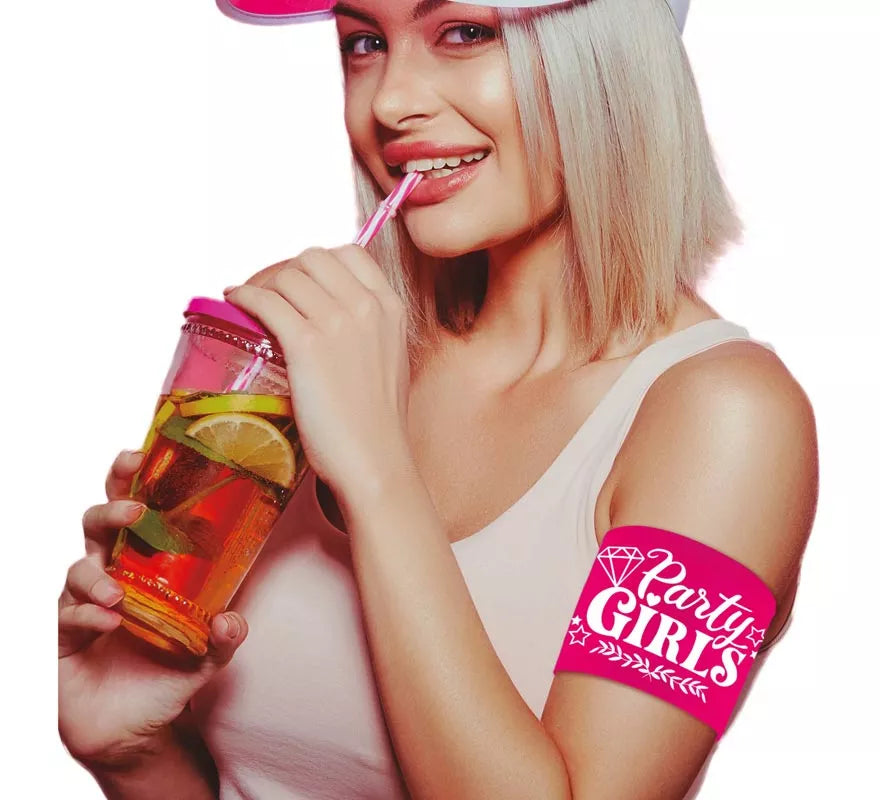 Translation missing: es.Cinta rosa para Brazo Party Girls