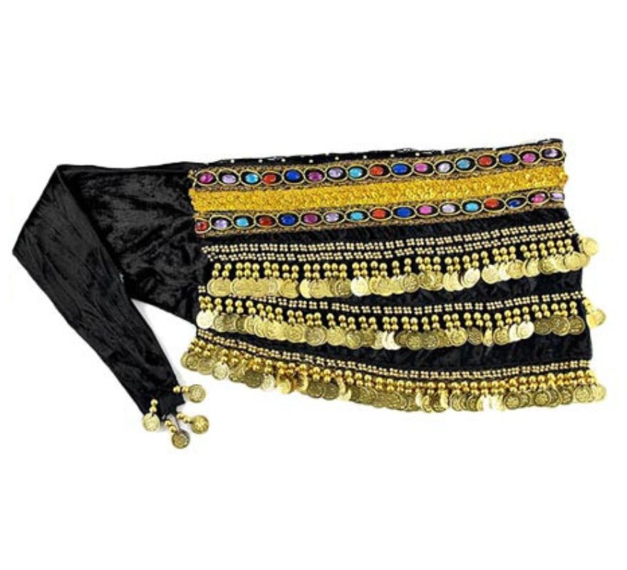 Translation missing: es.Cinturón Pañuelo de Danza Oriental en varios colores para mujer
