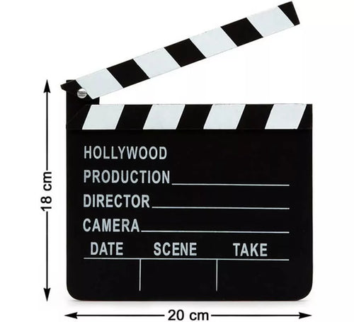 Claqueta de Director de cine 18x20 cm