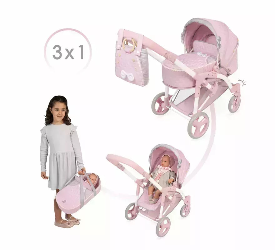 Translation missing: es.Coche de Muñecas de hasta 48 cm 3 en 1 Plegable