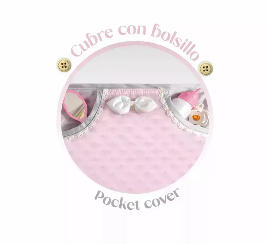 Translation missing: es.Coche de Muñecas de hasta 48 cm 3 en 1 Plegable