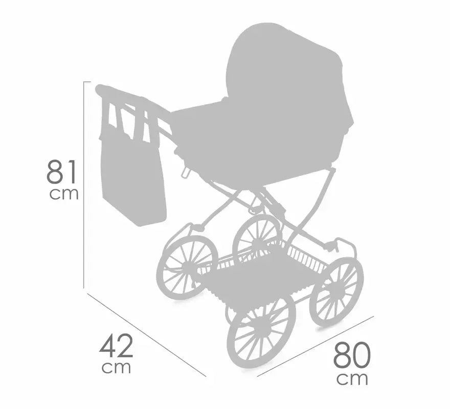 Translation missing: es.Coche de Muñecas de hasta 48 cm Plegable