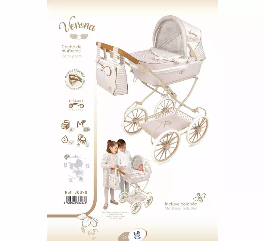 Translation missing: es.Coche de Muñecas de hasta 48 cm Plegable