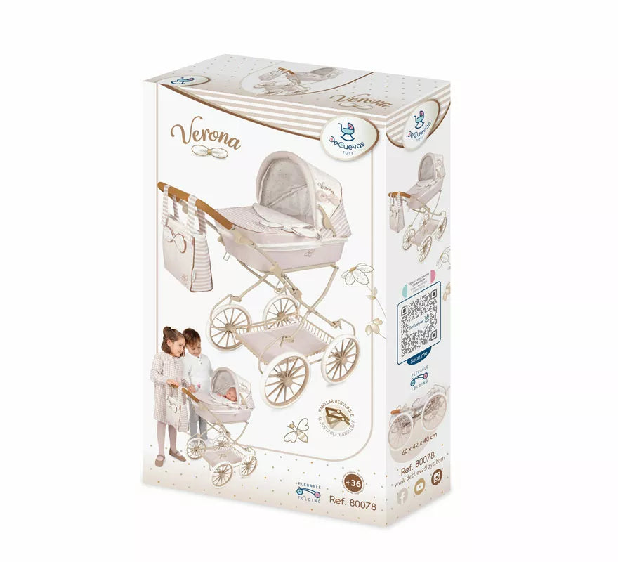 Coche de Muñecas de hasta 48 cm Plegable