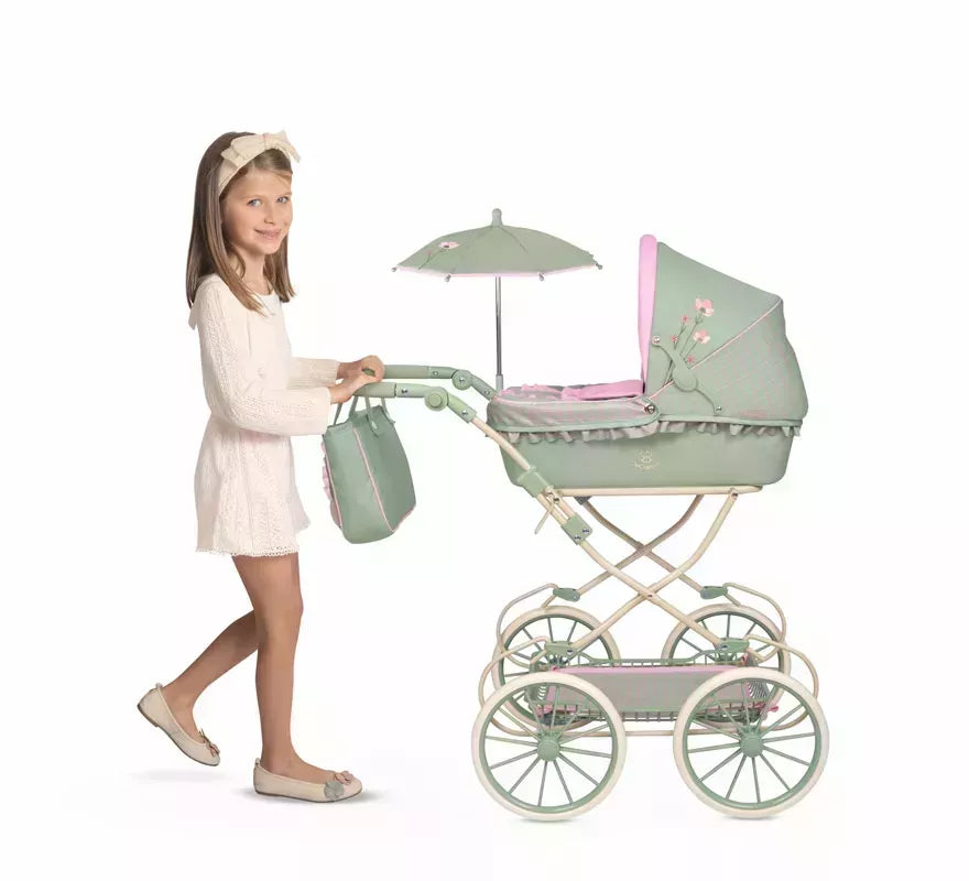 Translation missing: es.Coche de Muñecas de hasta 48 cm Plegable con Sombrilla y Bolso