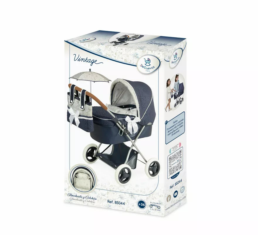Translation missing: es.Coche de Muñecas de hasta 48 cm Plegable con Sombrilla y Bolso
