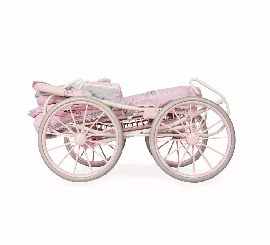 Coche de Muñecas de hasta 48 cm Plegable con Sombrilla y Bolso