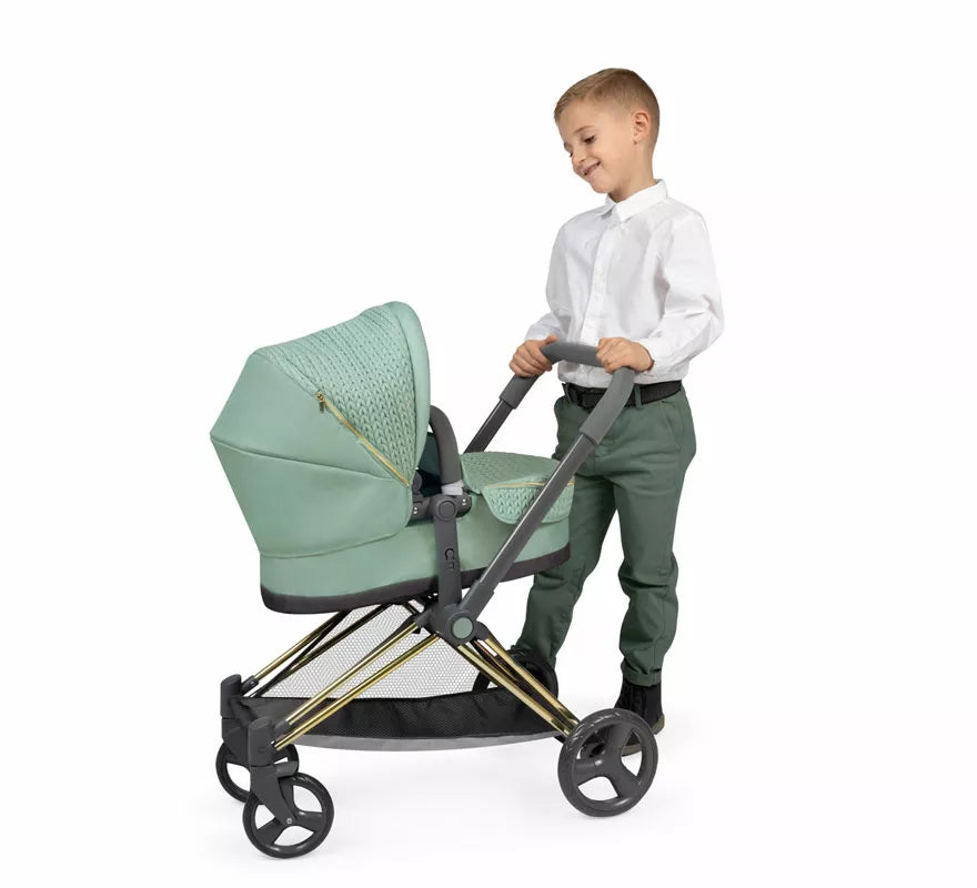 Coche de Muñecas de hasta 50 cm 3 en 1 Plegable