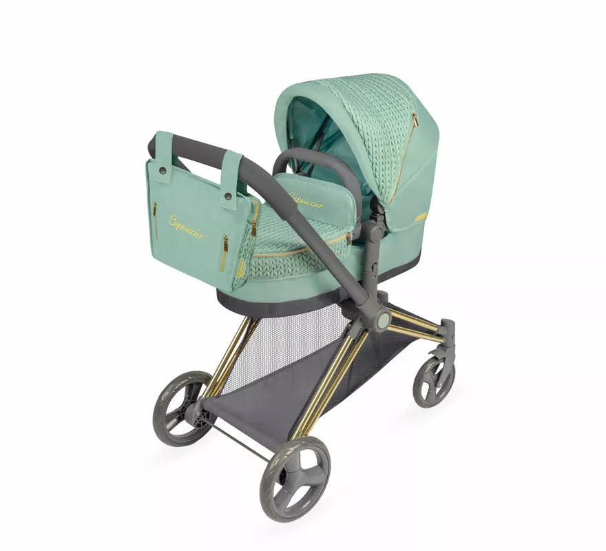 Coche de Muñecas de hasta 50 cm 3 en 1 Plegable