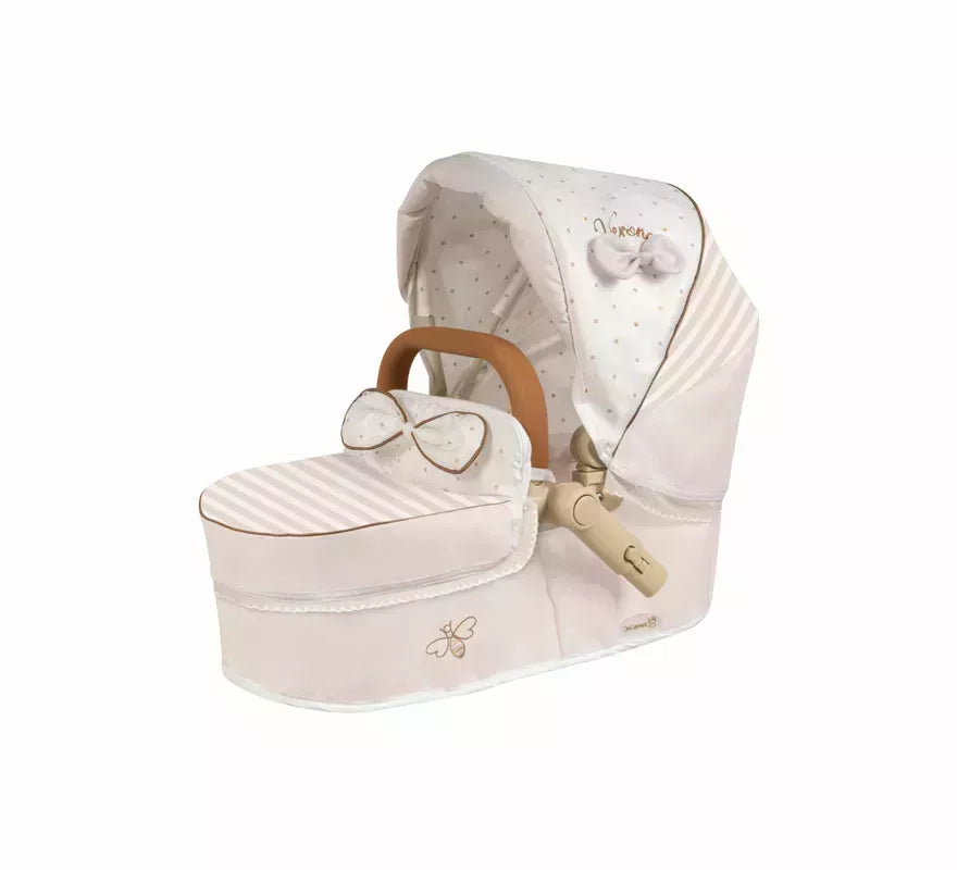 Coche de Muñecas de hasta 50 cm 3 en 1 Plegable