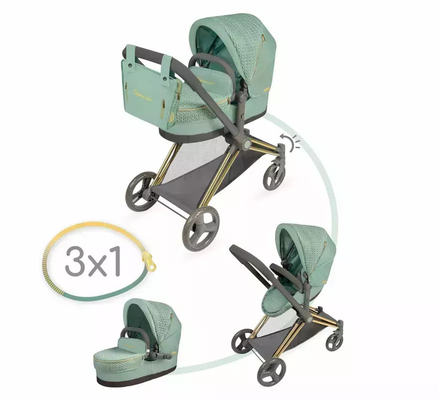 Translation missing: es.Coche de Muñecas de hasta 50 cm 3 en 1 Plegable