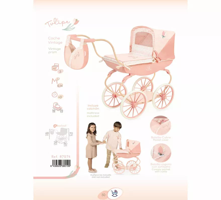 Coche de Muñecas de hasta 50 cm Clásico