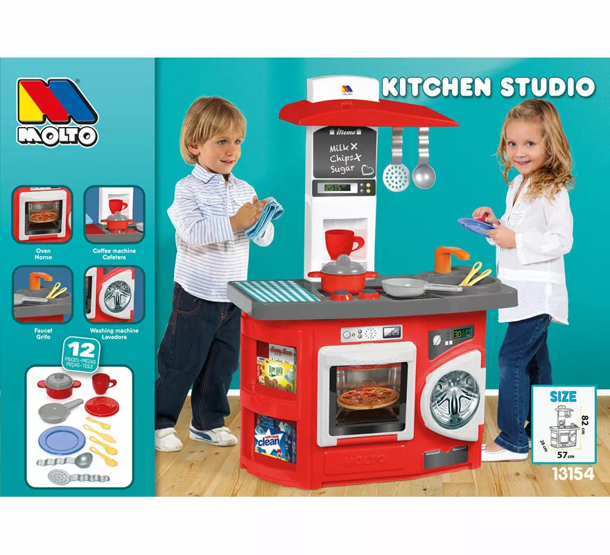 Cocina de Juguete infantil roja