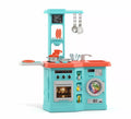 Cocina infantil azul con Planchador