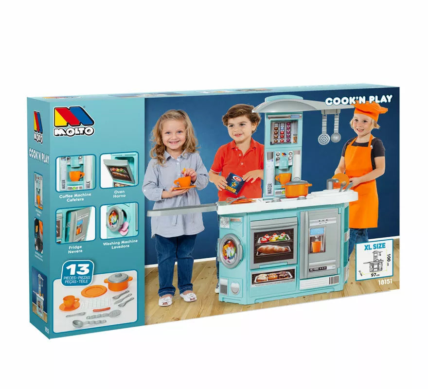 Cocina infantil con Planchador