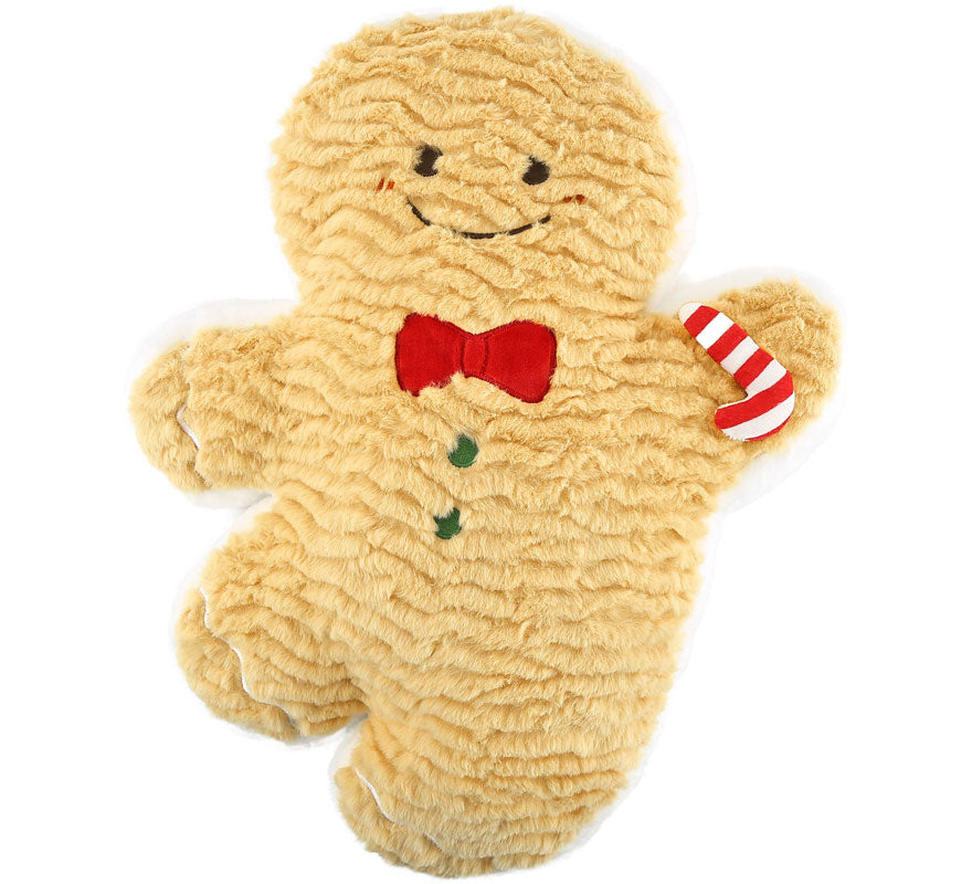 Translation missing: es.Cojín Peluche Galleta de Jengibre con bastón de 40 cm
