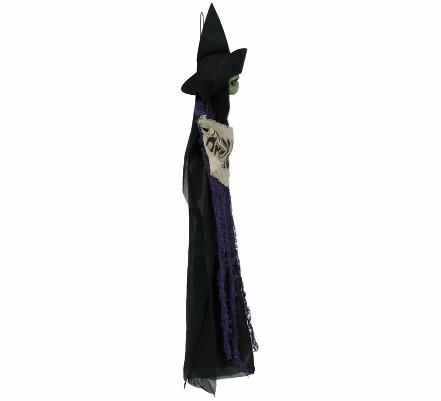 Colgante Bruja con Letrero de 110 cm