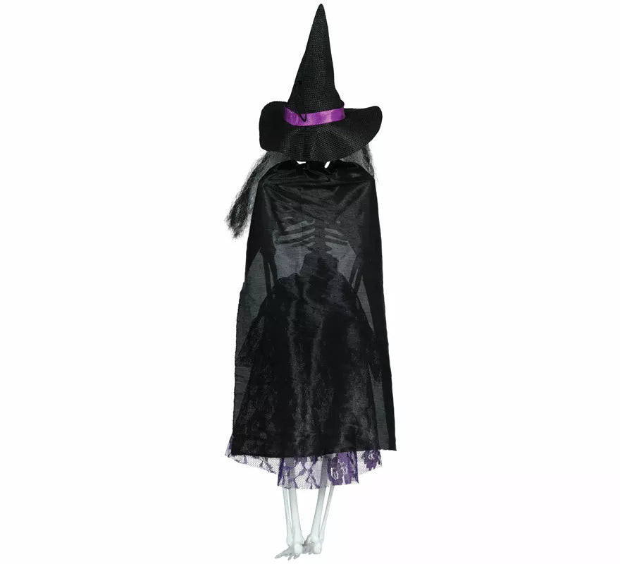 Colgante Bruja Esqueleto con Vestido de 47 cm