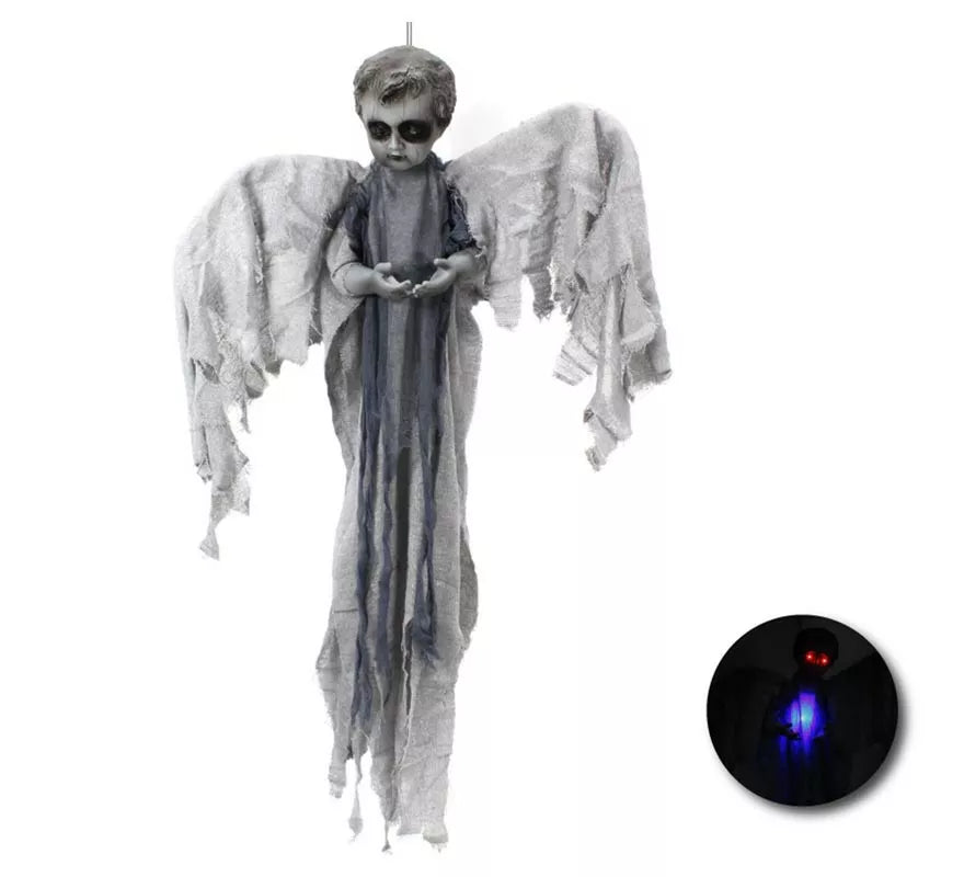 Translation missing: es.Colgante de Ángel tenebroso con luz, sonido y movimiento de 100 cm
