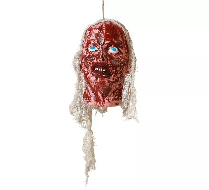 Translation missing: es.Colgante de Cabeza Zombie de 25x17 cm