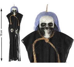 Colgante de Calavera Ahorcada de 70 cm