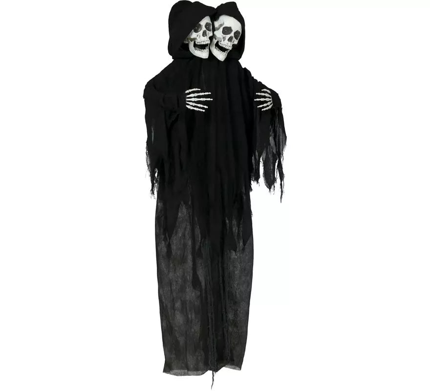 Translation missing: es.Colgante de Doble Calavera de con Luz y Sonido de 170 cm