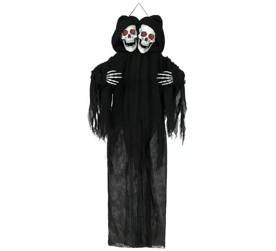 Translation missing: es.Colgante de Doble Calavera de con Luz y Sonido de 170 cm