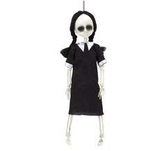 Colgante de Esqueleto chica tenebrosa de 40 cm
