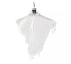 Colgante de Esqueleto con túnica blanca de 42 cm