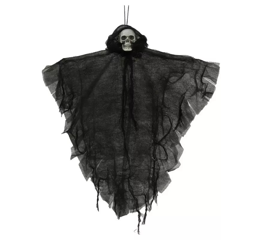 Translation missing: es.Colgante de Esqueleto con túnica negra de 42 cm