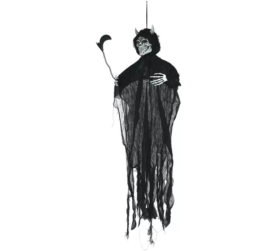Translation missing: es.Colgante de Esqueleto Demonio con Luz Sonido de 130 cm