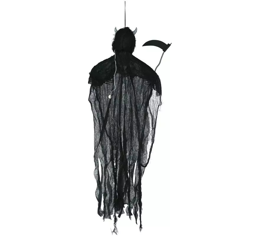 Translation missing: es.Colgante de Esqueleto Demonio con Luz Sonido de 130 cm