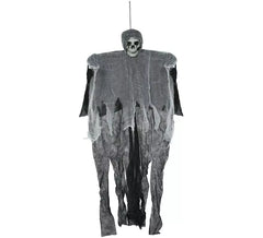 Colgante de Esqueleto negro y blanco de 90 cm