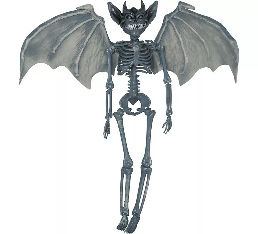 Translation missing: es.Colgante de Esqueleto Vampiro con Alas de 40 cm