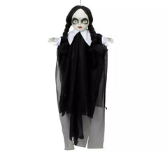 Colgante de Muñeca Gótica en vestido de 70 cm