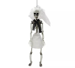 Colgante de Novia Muerta con velo de 90 cm