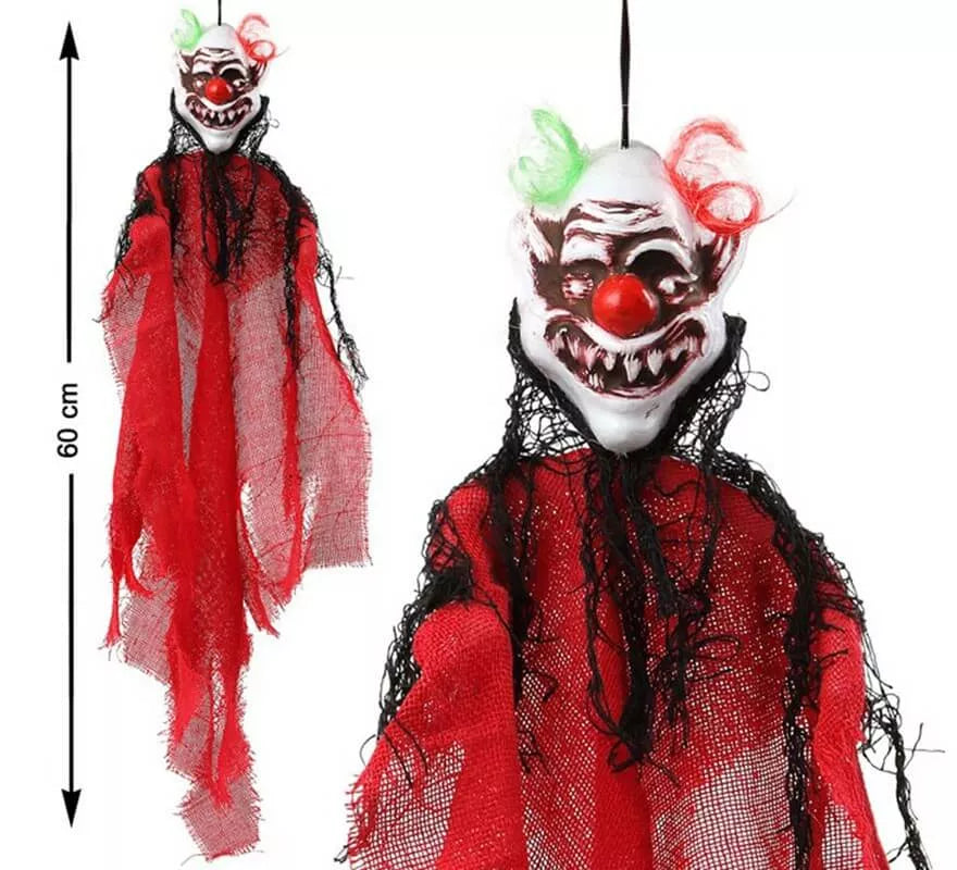 Translation missing: es.Colgante de Payaso Rojo de 60 cm