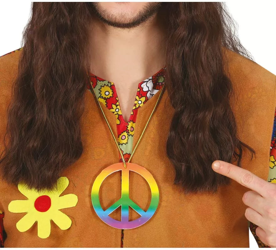 Translation missing: es.Colgante de Paz Hippie multicolor