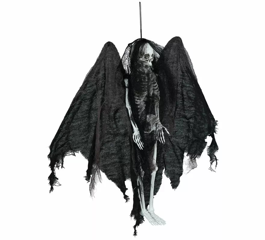 Colgante Esqueleto con Alas de 40 cm