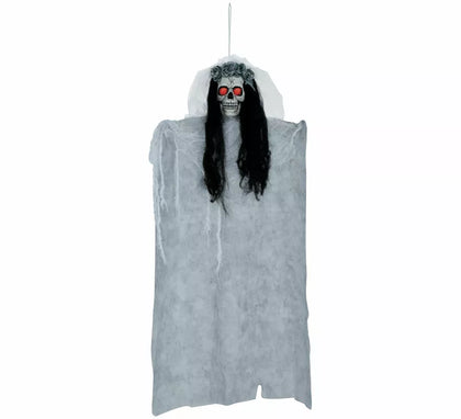 Colgante Esqueleto con Pelo de 95 cm