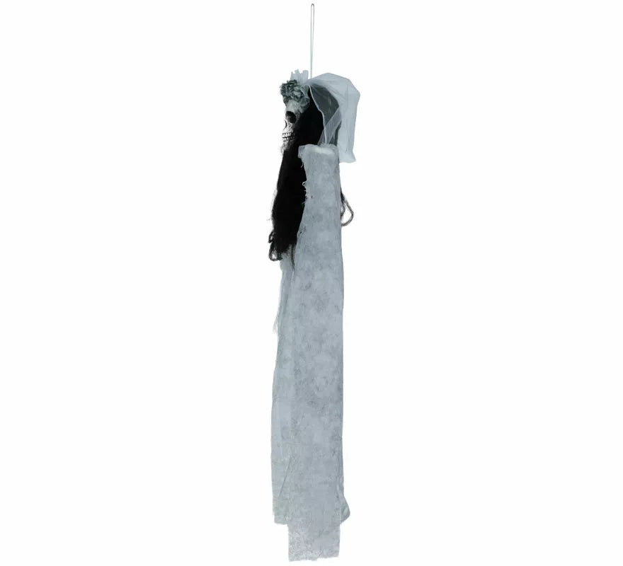 Colgante Esqueleto con Pelo de 95 cm