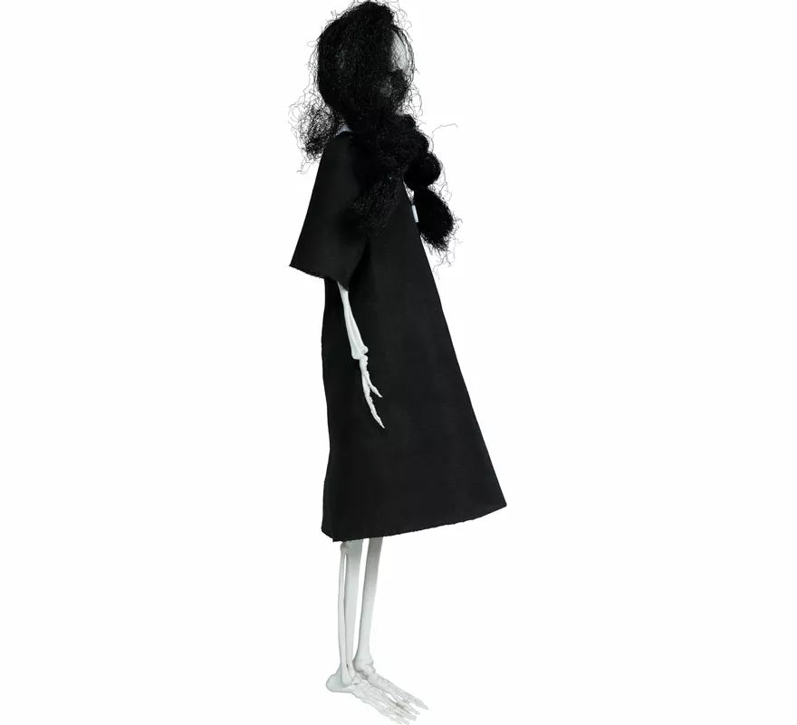 Colgante Esqueleto con Vestido negro de 40 cm