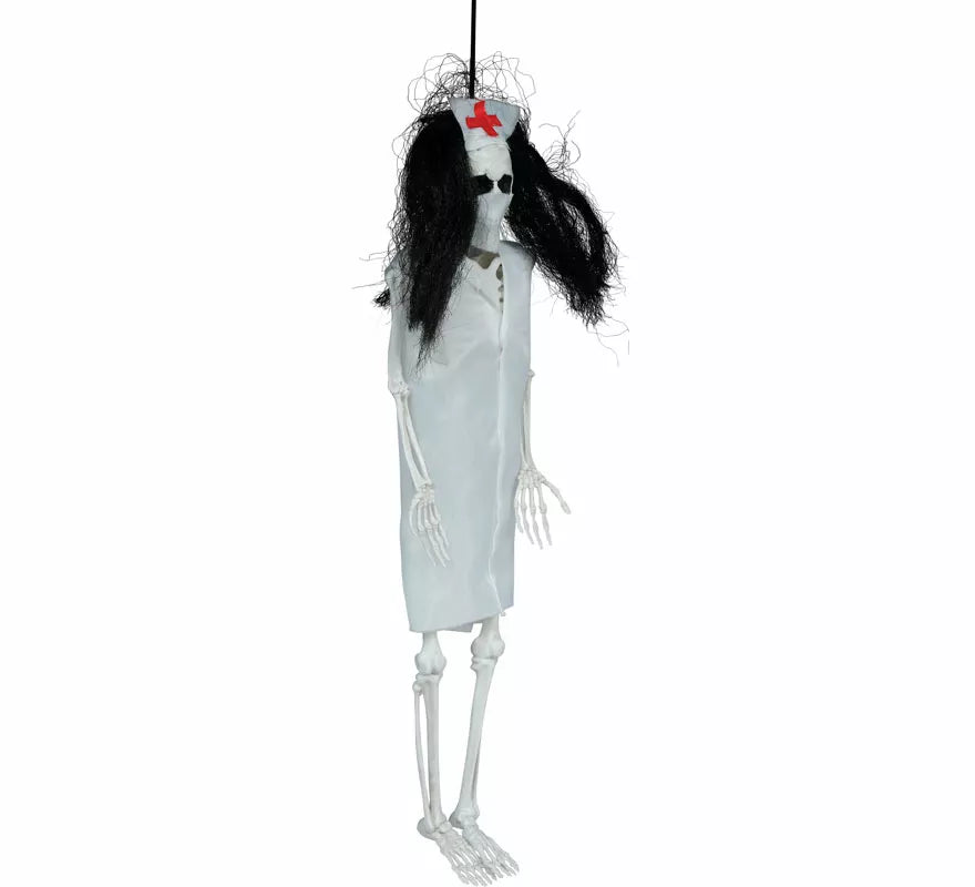 Colgante Esqueleto Enfermera de 40 cm