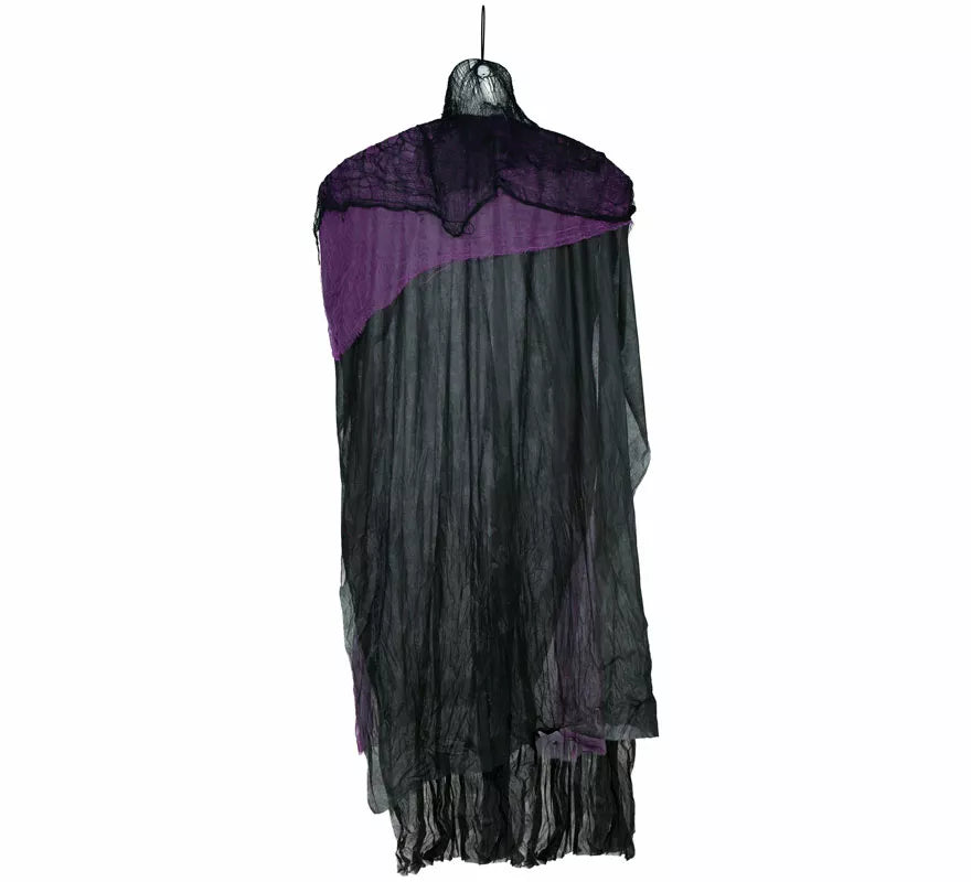 Colgante Esqueleto lila con Luz de 230 cm