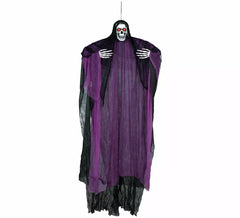 Colgante Esqueleto lila con Luz de 230 cm