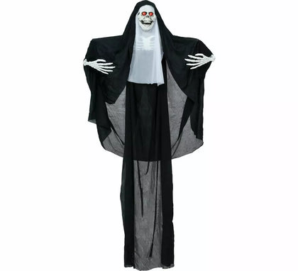 Colgante Esqueleto Monja con Luz de 115 cm