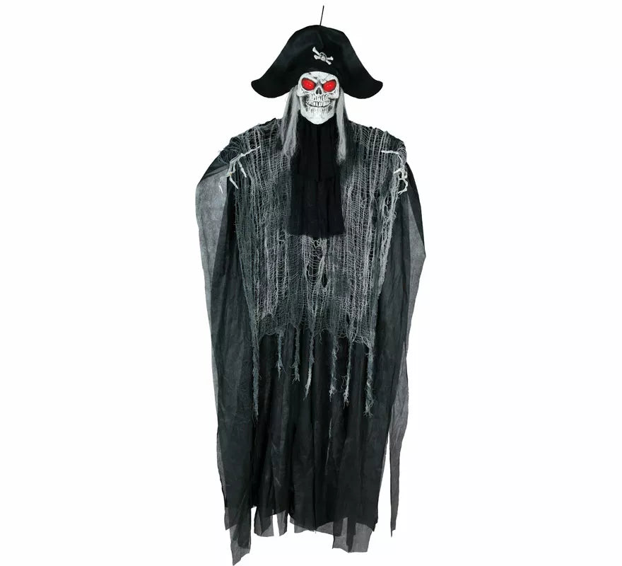 Translation missing: es.Colgante Esqueleto Pirata con Luz y Sonido de 185 cm