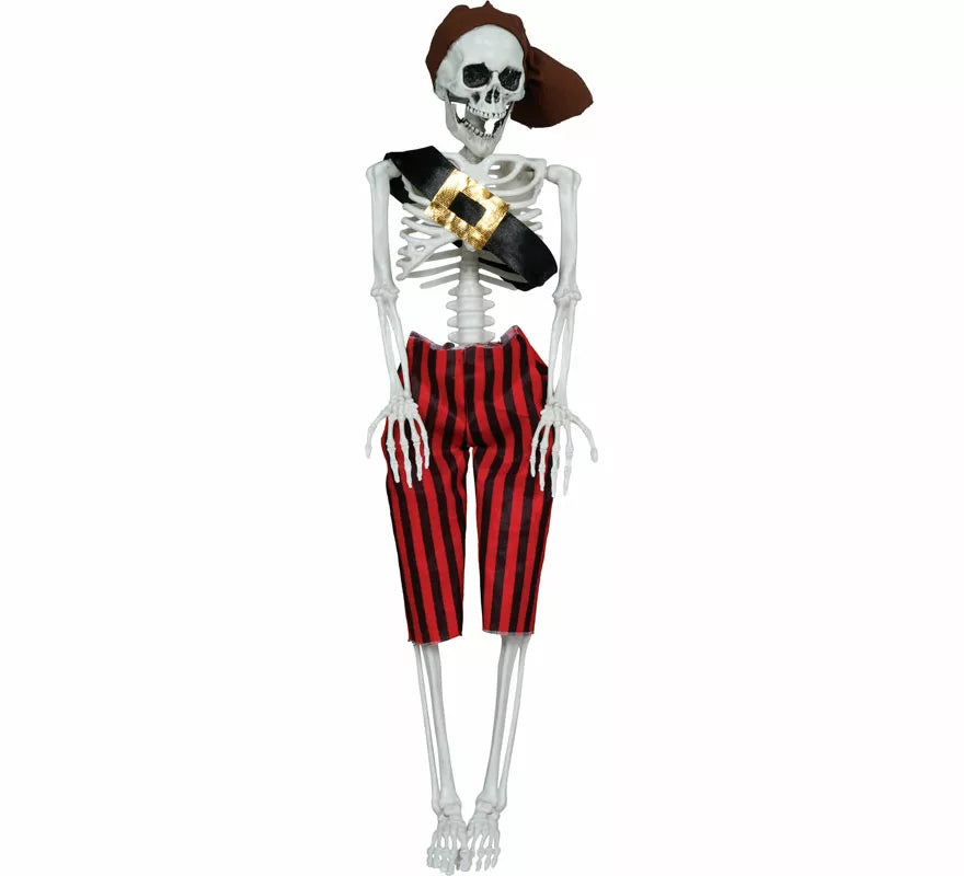 Colgante Esqueleto Pirata de 40 cm