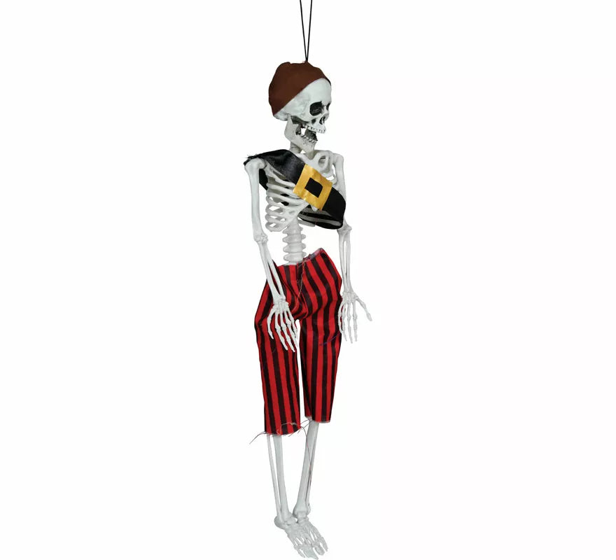 Colgante Esqueleto Pirata de 40 cm