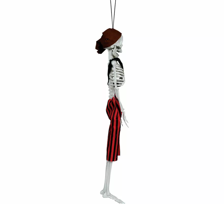 Colgante Esqueleto Pirata de 40 cm